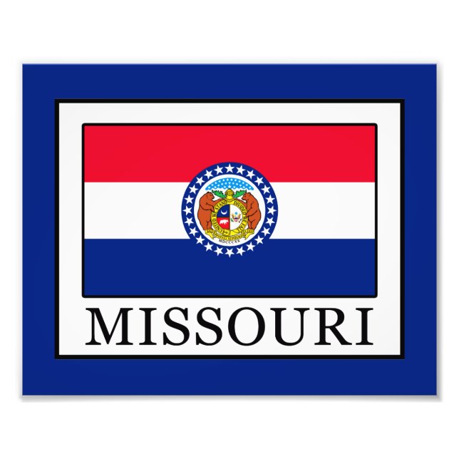 Missouri Photo Print (Front)