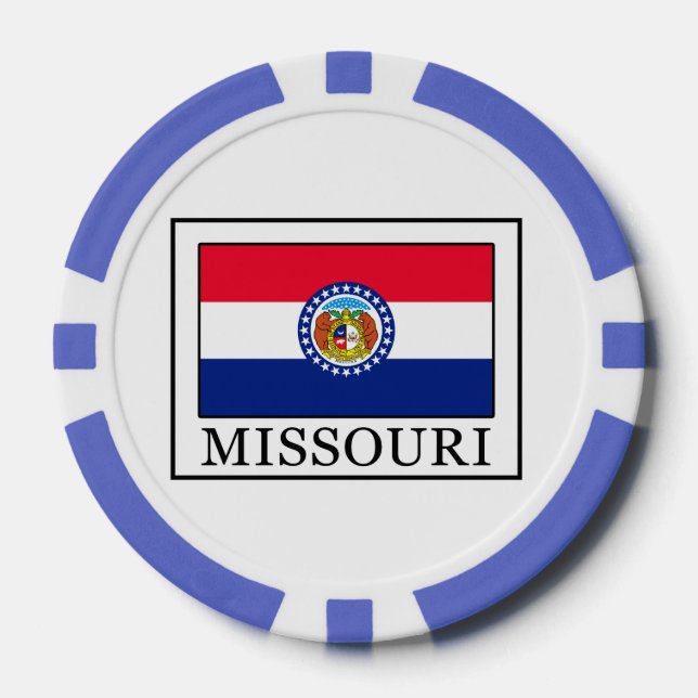 Missouri Poker Chips (Front)