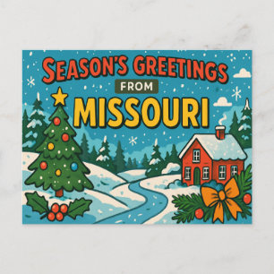 MISSOURI Postcard