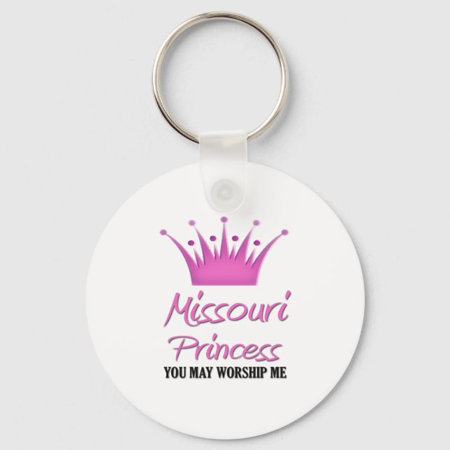 Missouri Princess Keychain (Front)
