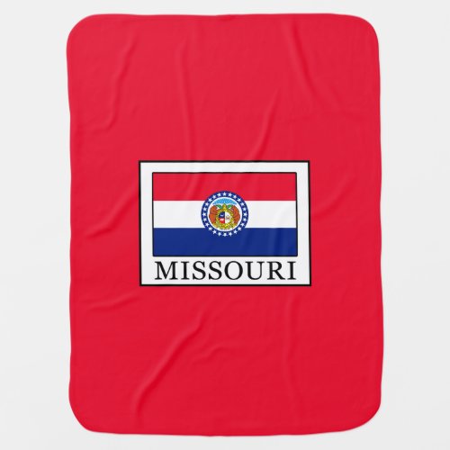Missouri Receiving Blanket