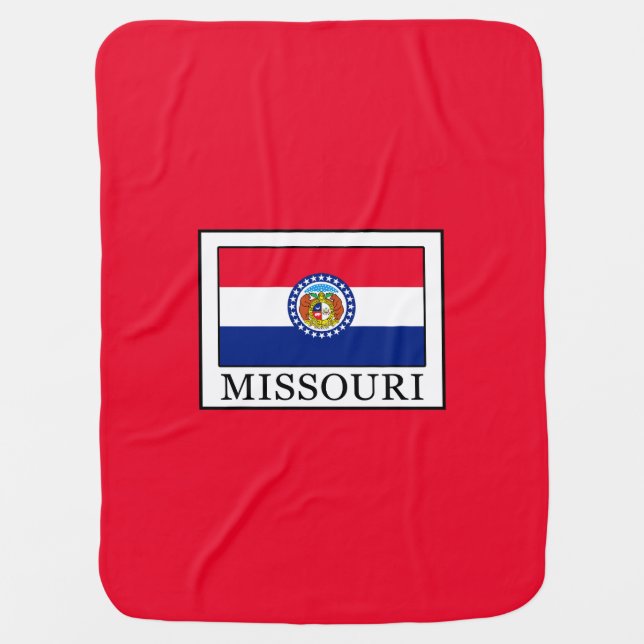 Missouri Receiving Blanket (Front)