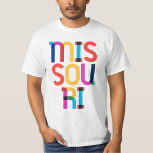 Missouri Retro Vintage Pop Art 80s Type T-Shirt