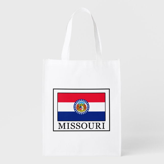 Missouri Reusable Grocery Bag (Front)