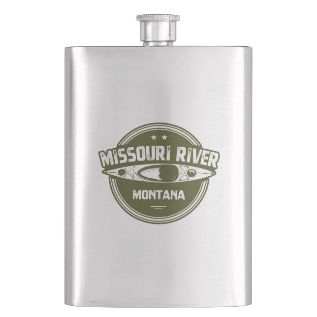 Missouri River, Montana Flask (Front)
