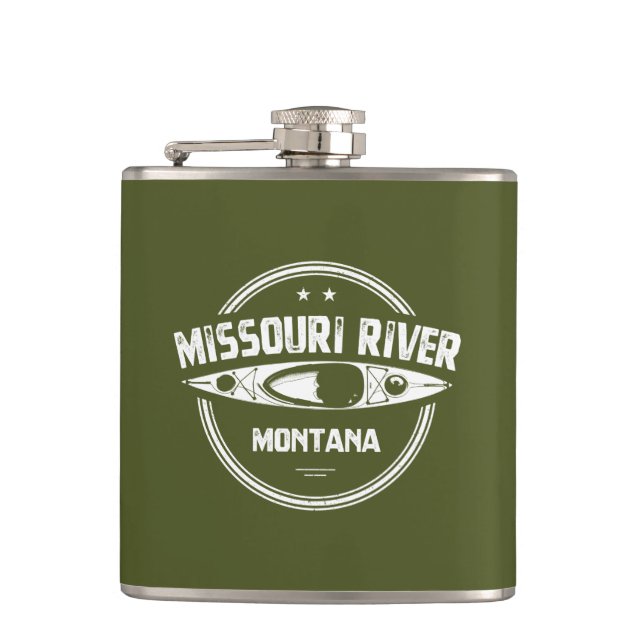 Missouri River, Montana Flask (Front)