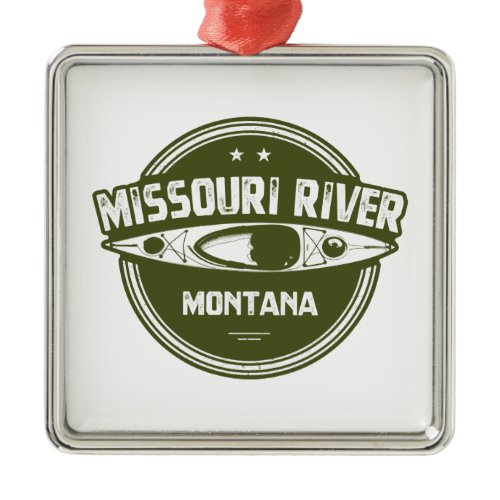 Missouri River, Montana Metal Ornament