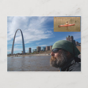 Missouri River Paddle Postcard