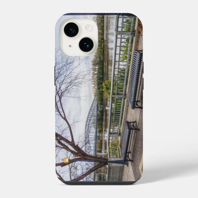Missouri River View Iphone Case (Back)
