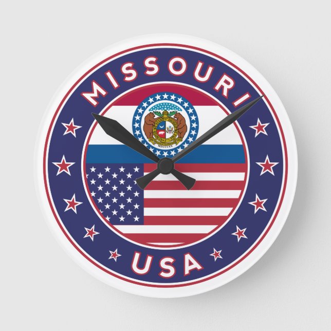 Missouri Round Clock (Front)