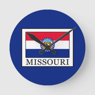 Missouri Round Clock