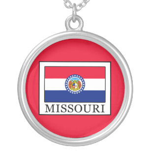 Missouri Silver Plated Necklace