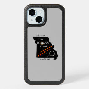 Missouri Solar Eclipse iPhone Otterbox 15 Case
