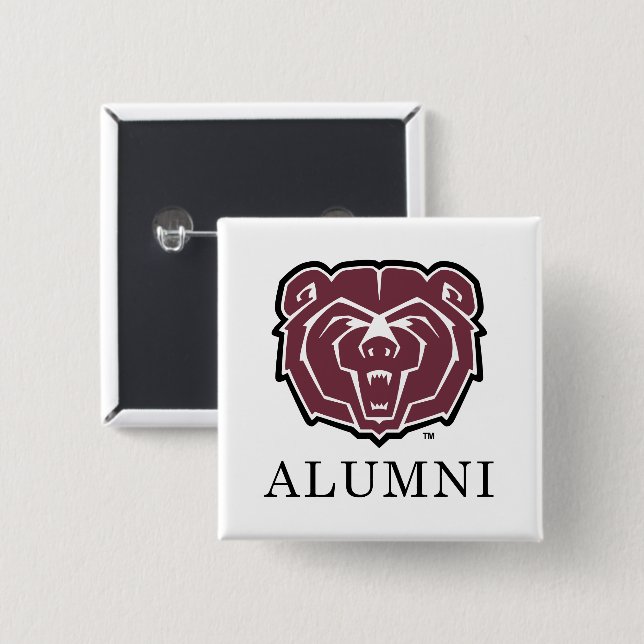 Missouri State Alumni Button (Front & Back)