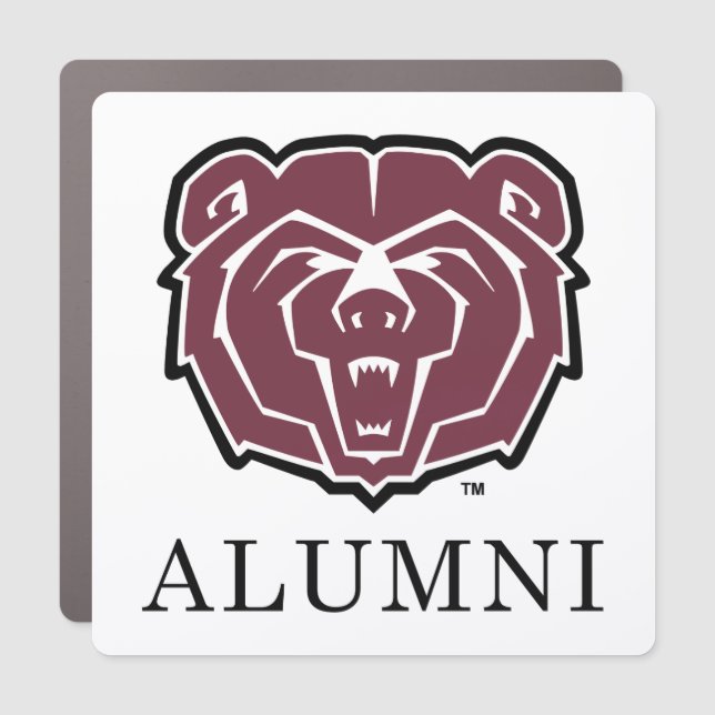 Missouri State Alumni Car Magnet (Front)