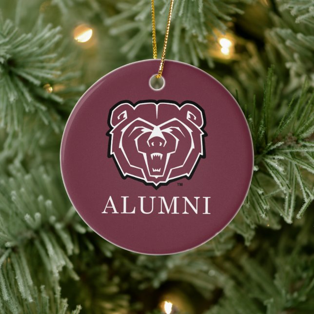 Missouri State Alumni Ceramic Ornament (Tree)