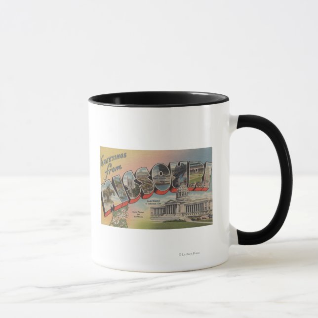 Missouri (State Capital/Flower) Mug (Right)
