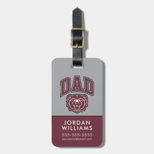 Missouri State Dad Luggage Tag