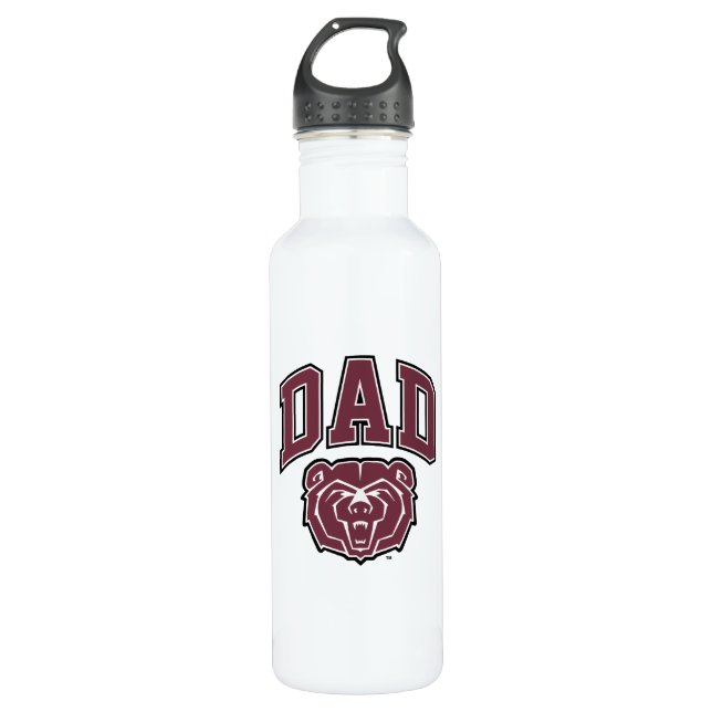 Missouri State Dad Stainless Steel Water Bottle (Front)