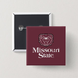 Missouri State Distressed Button
