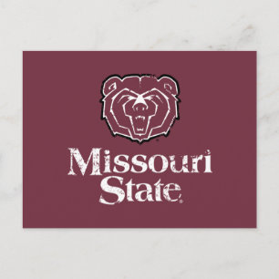Missouri State Distressed Invitation Postcard