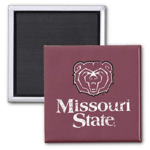 Missouri State Distressed Magnet