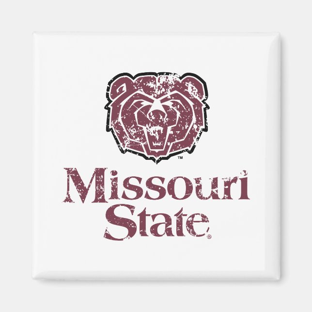 Missouri State Distressed Magnet (Front)