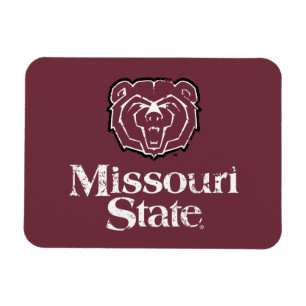 Missouri State Distressed Magnet