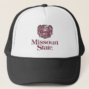 Missouri State Distressed Trucker Hat