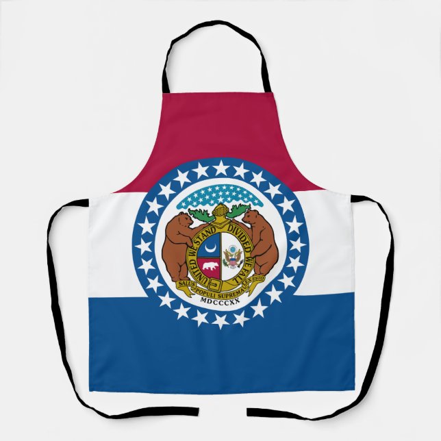 Missouri State Flag Apron (Front)