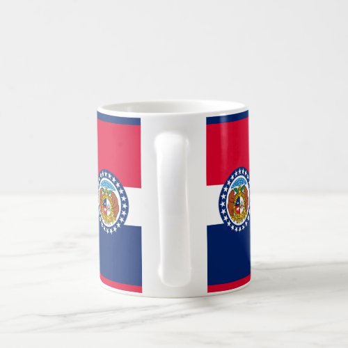 Missouri State Flag Design Coffee Mug