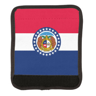Missouri State Flag Design Decor Luggage Handle Wrap