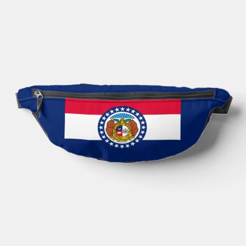 Missouri State Flag Design Fanny Pack