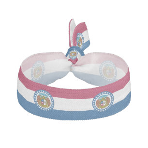 Missouri State Flag Elastic Hair Tie