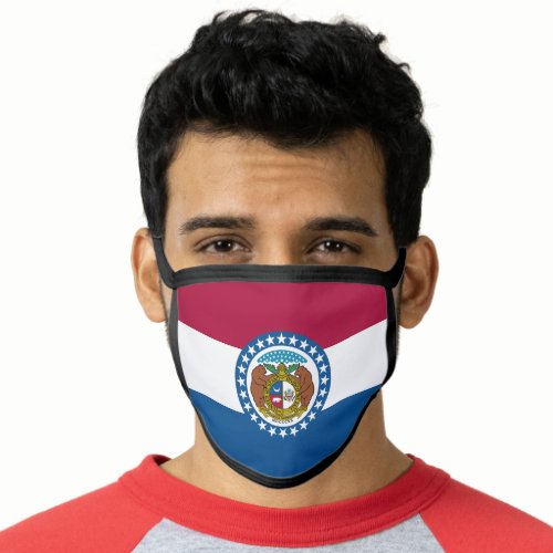 Missouri State Flag Face Mask