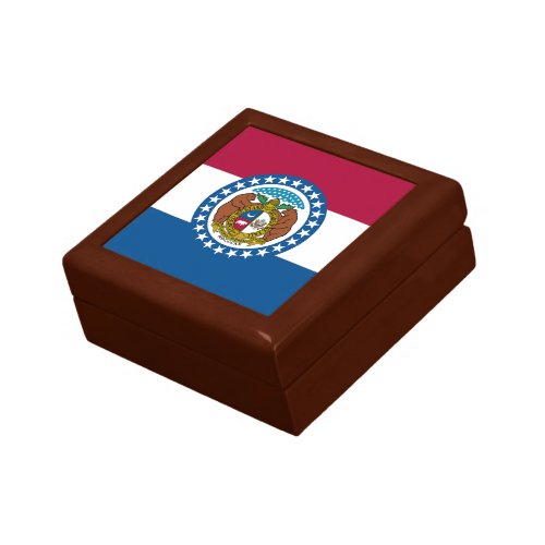 Missouri State Flag Gift Box