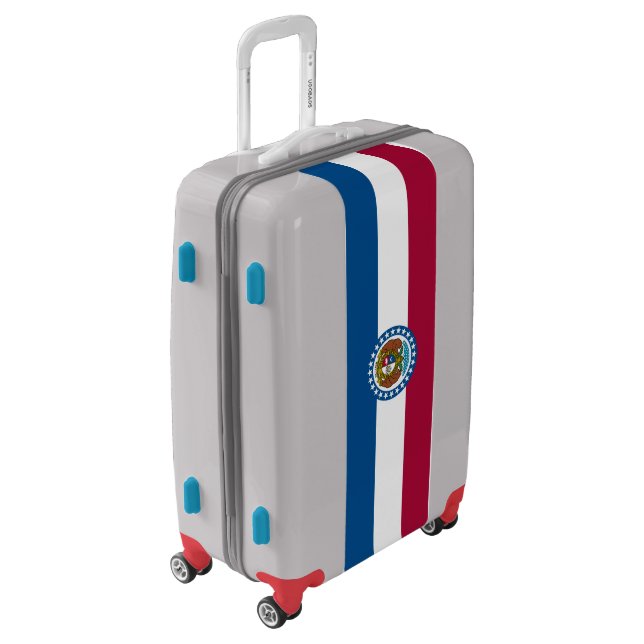 Missouri State Flag Luggage (Rotated Left)