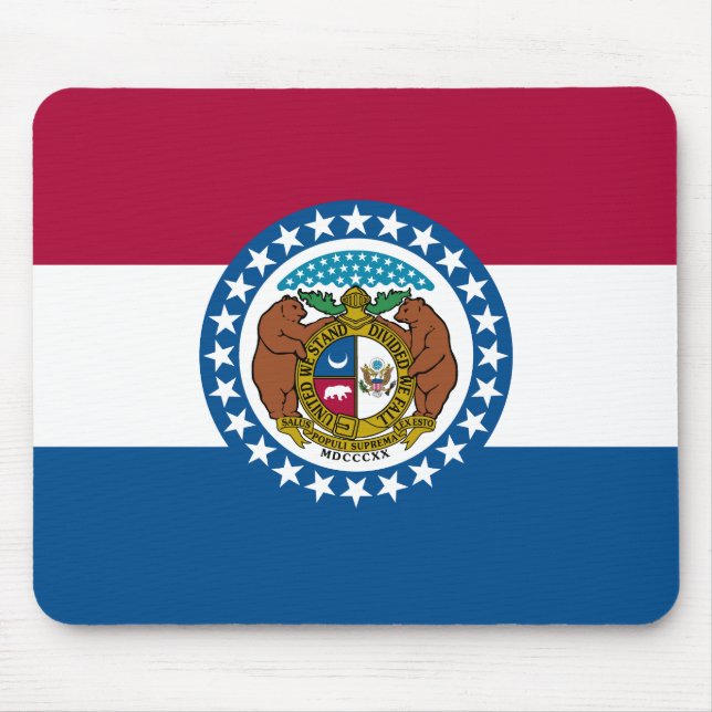 Missouri State Flag Mouse Pad (Front)