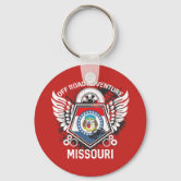 Saint Louis flag keychain