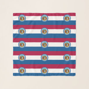 Missouri State Flag Scarf