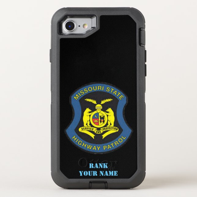 MISSOURI STATE HIGHWAY PATROL OTTERBOX iPhone CASE (Back)