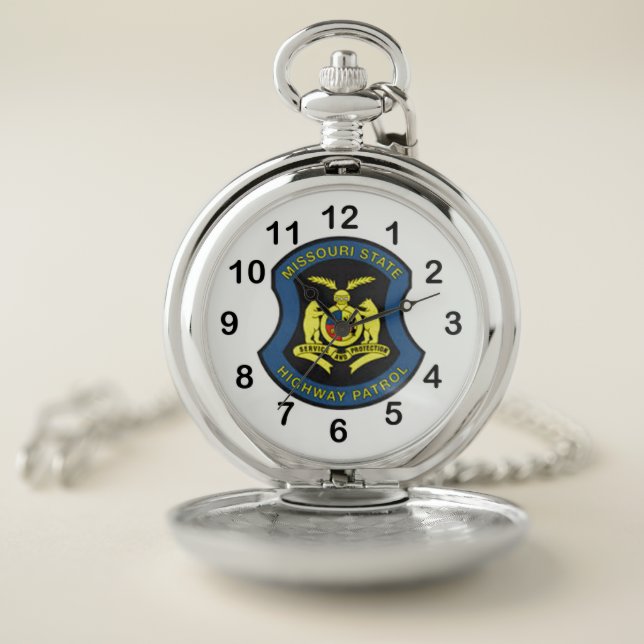 Missouri State Highway Patrol Pocket Watch (Inside)