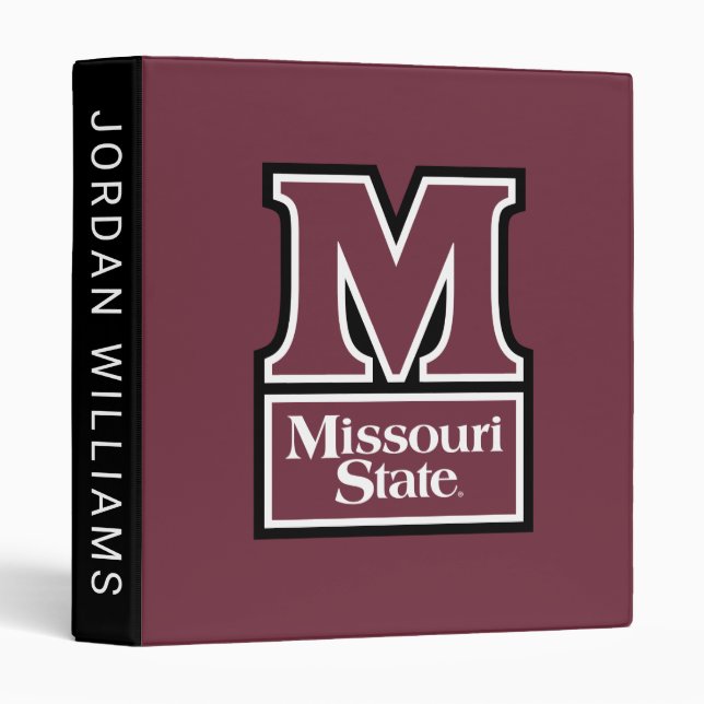 Missouri State M 3 Ring Binder (Front/Spine)