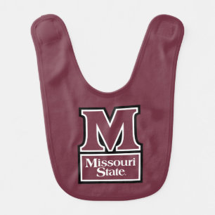 Missouri State M Baby Bib