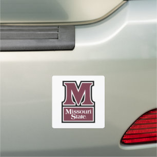 Missouri State M Car Magnet