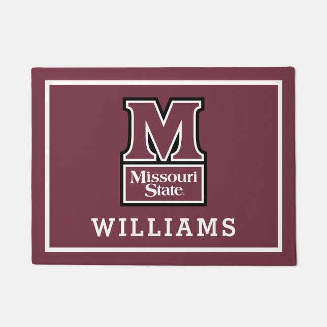 Missouri State M Doormat (Front)