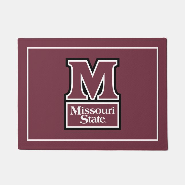 Missouri State M Doormat (Front)