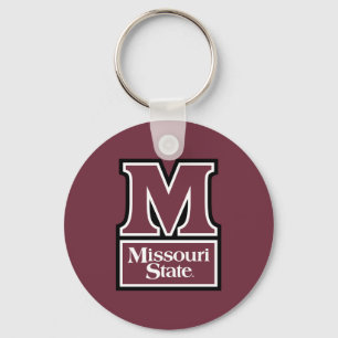 Missouri State M Keychain