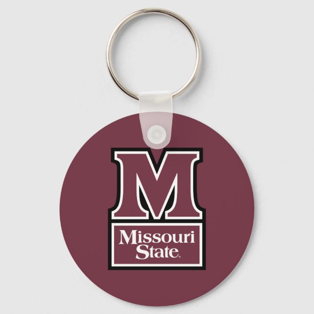 Missouri State M Keychain (Front)