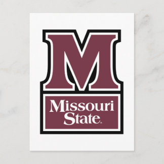 Missouri State M Postcard